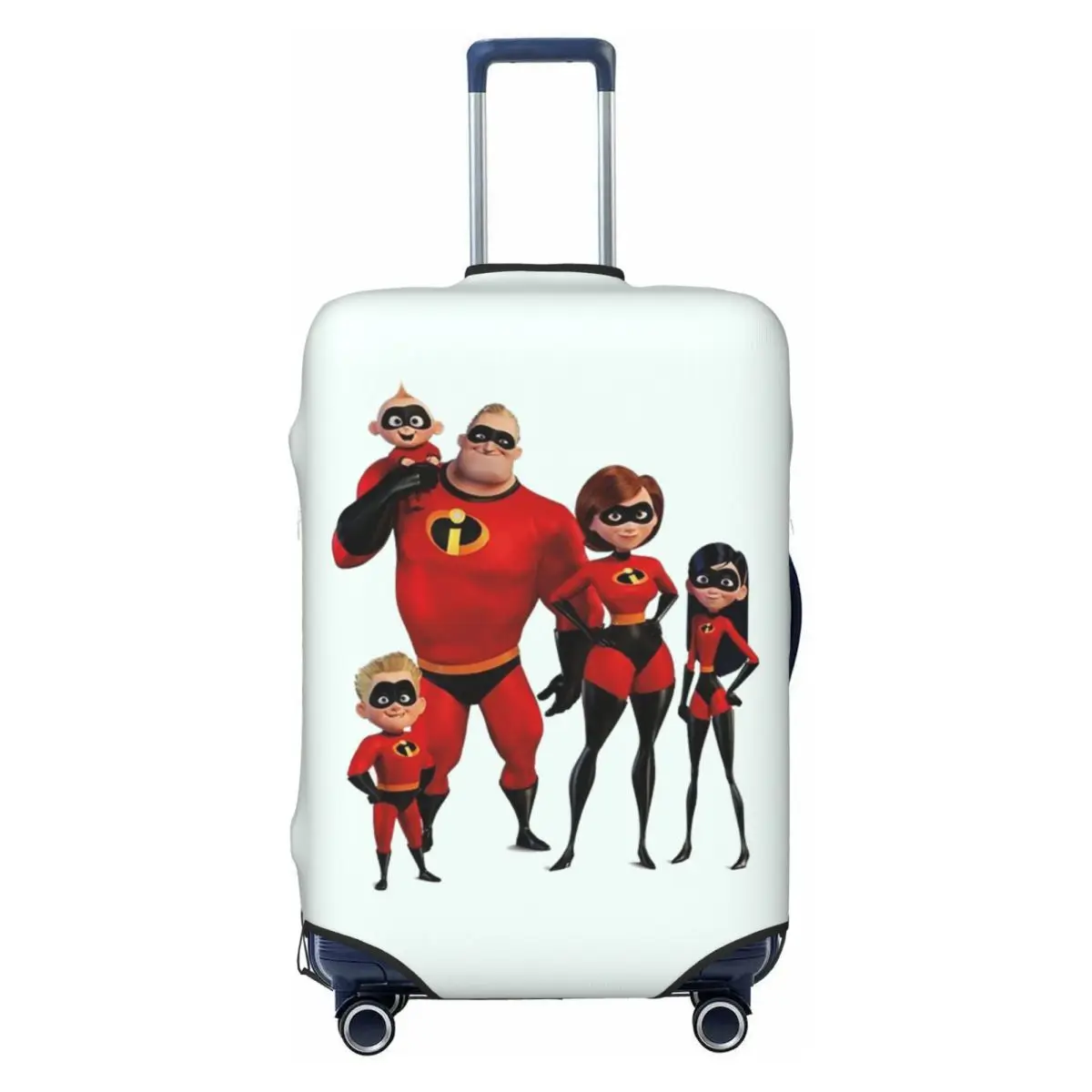 

Изготовленный на заказ чехол для багажа из фильма «Суперсемейка», модный защитный чехол для чемодана, костюм для 18-32 дюймов