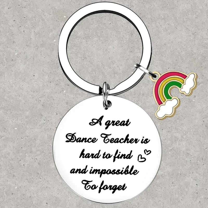 Hot Ballet trainer Keychain Dancer Teacher Thank You Gift Key Rings Great Dance Teacher is Hard to Find Teacher’s Day gift