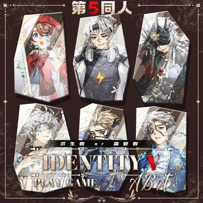 

Anime Identity Ⅴ Composer Ithaqua Acrylic Standing Sign Double Flash Badge Laser Ticket Cartoon Pendant Reverse Redial Card Gift