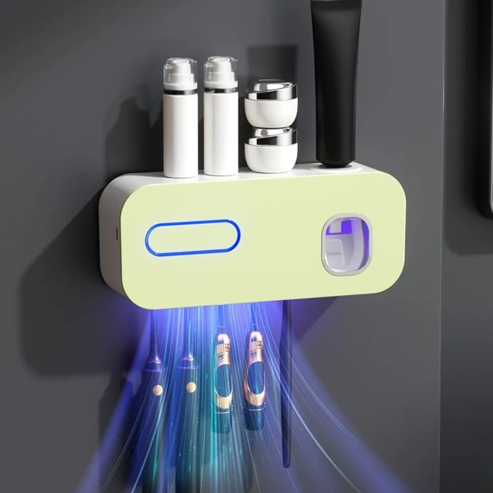 壁掛け式uv歯ブラシ除菌器-usb充電式-ワイヤレス充電式-電動歯ブラシ除菌器-ポータブル