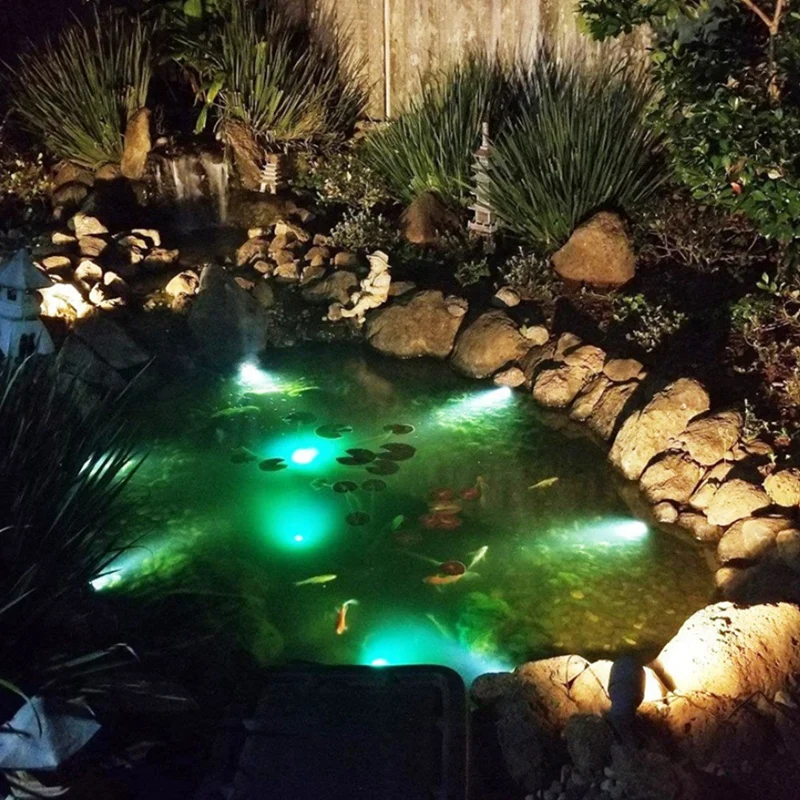 Солнечные прожекторы Ландшафтные цветные фонари Низковольтный уличный солнечный прожектор IP65 Водонепроницаемый ландшафтный светильник