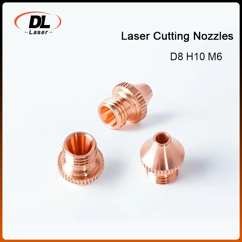 High - Power 3D Fiber Laser Nozzles Specialized Laser Copper Nozzles for Cutting Machines