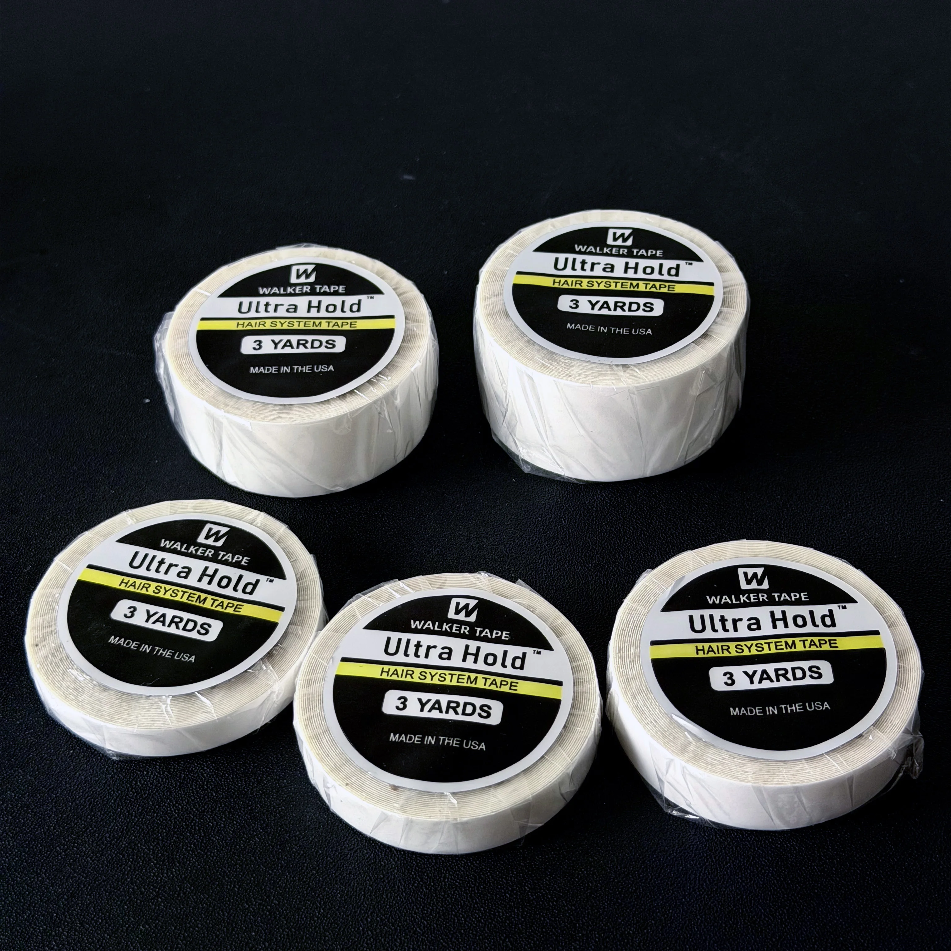Ultra Hold Hair System Tape Double Sided Adhesives Tape For Hair Extension Toupee Wig White Tape Strong Hold