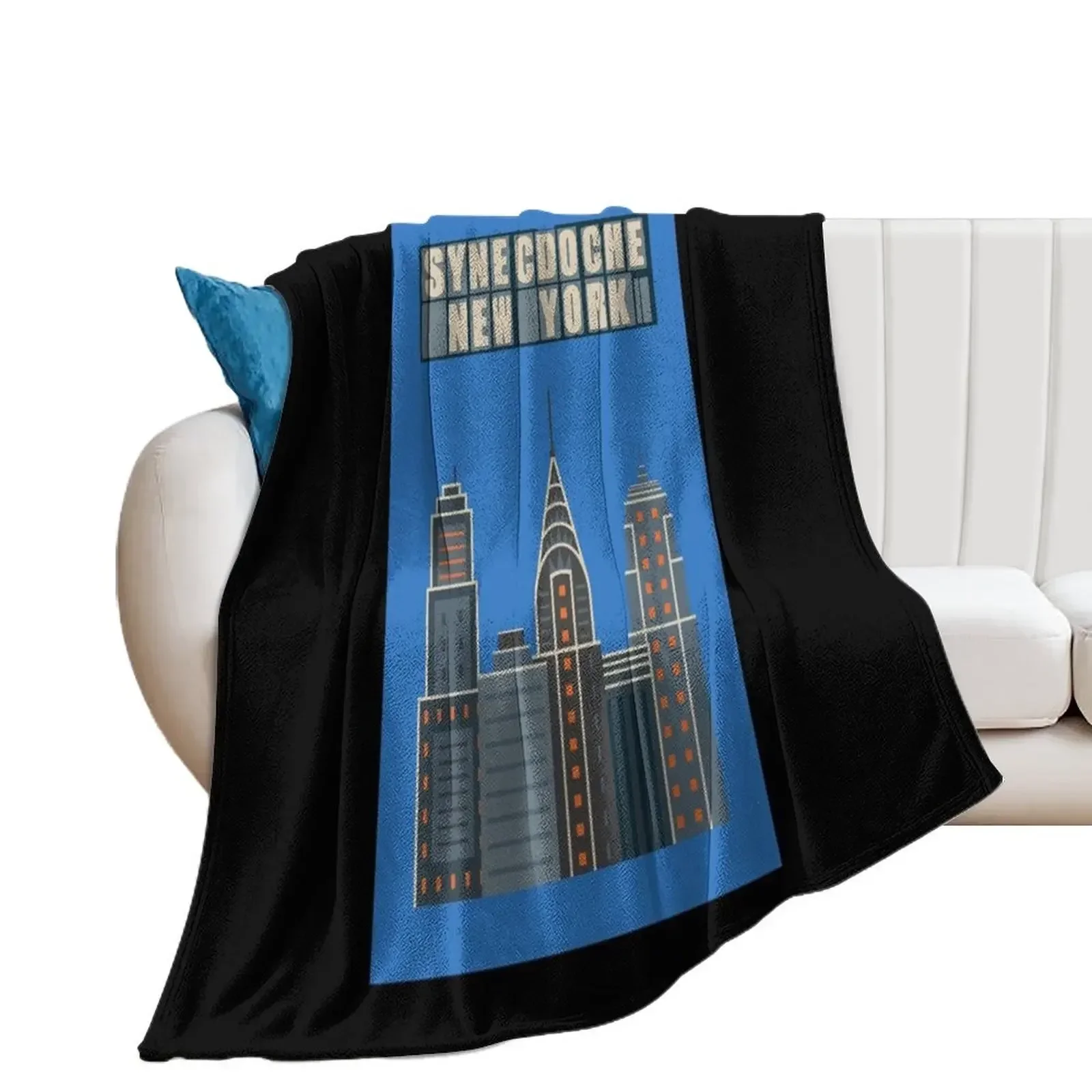 Synecdoche New York Poster Throw Blanket Thin Moving decorative Summer Beddings Blankets