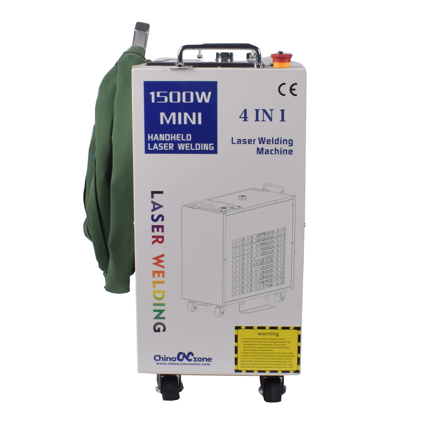 Newest 4-in-1 Metal Cleaning and Rust Removing Fiber Laser Welding Machine