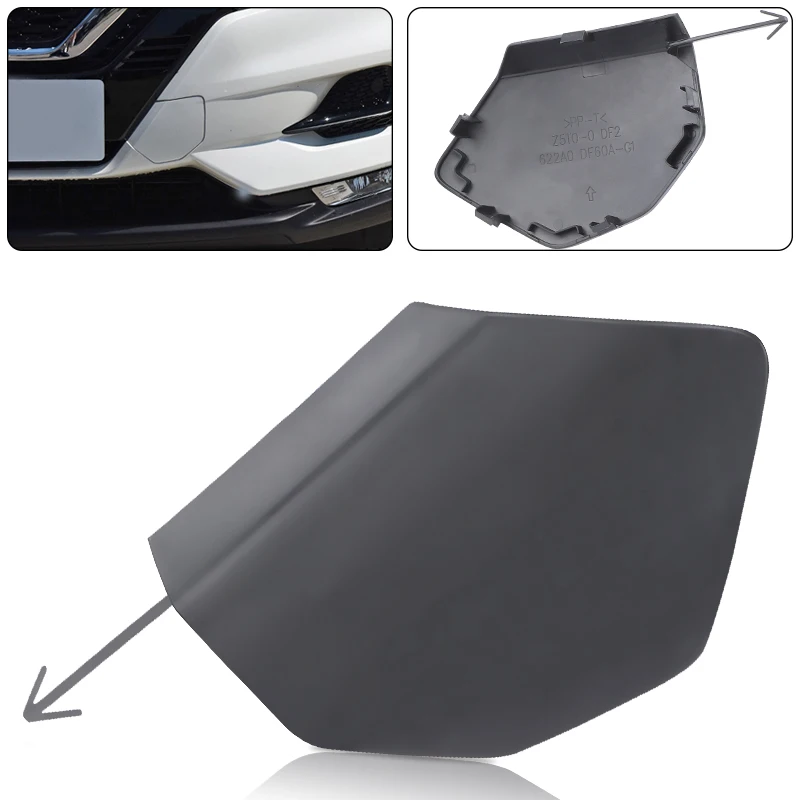 

Левый и правый передний бампер, фаркоп, крышка для Nissan Rogue Sport 2020 2021 2022 2023, автомобильные сменные аксессуары