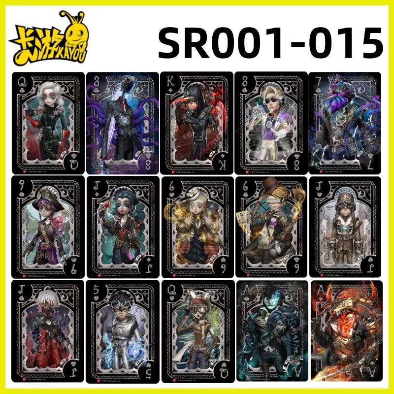KAYOU ใหม่ Identity V Fifth บุคลิกภาพ Series การ์ด Story เกม SP EX R SR หายากการ์ดของเล่นเด็กของขวัญ
