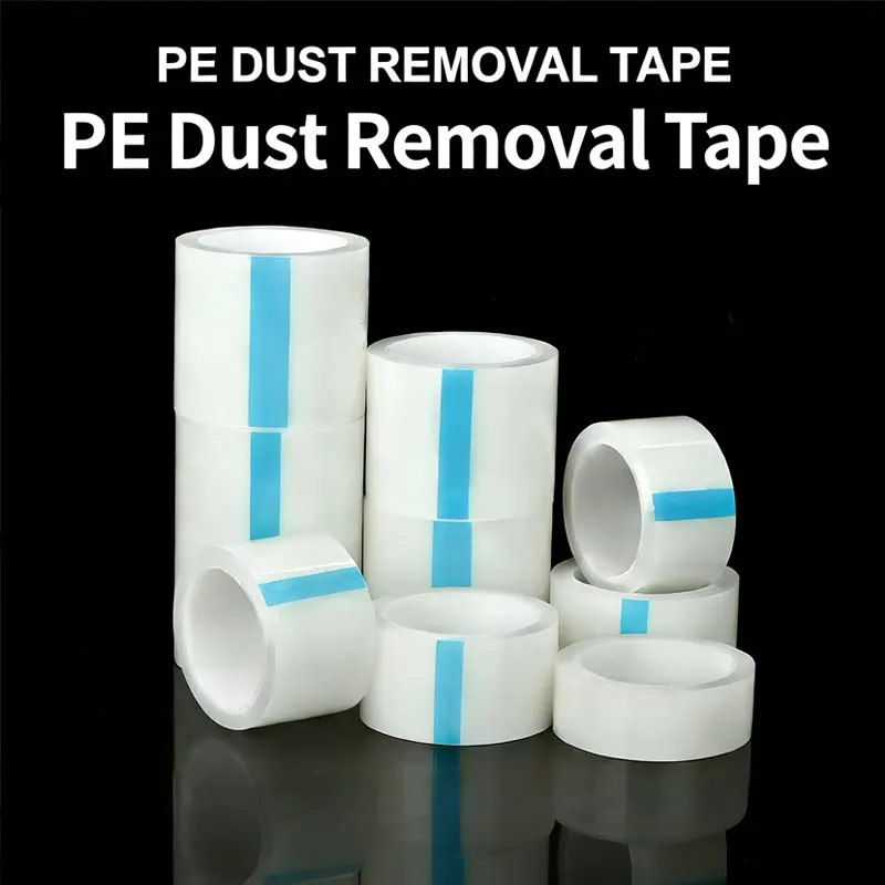 

High-Efficiency Adhesive Tape for Dustproof Film Removal, PE Protective Film for LCD & Glass Screen
