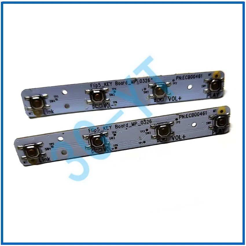 Imagem -03 - Conjunto Original Produtos de Desmontagem para Jbl Flip gg Play Botão Placa Conector Alto-falante Bluetooth Volume Menu Botão Placa 1