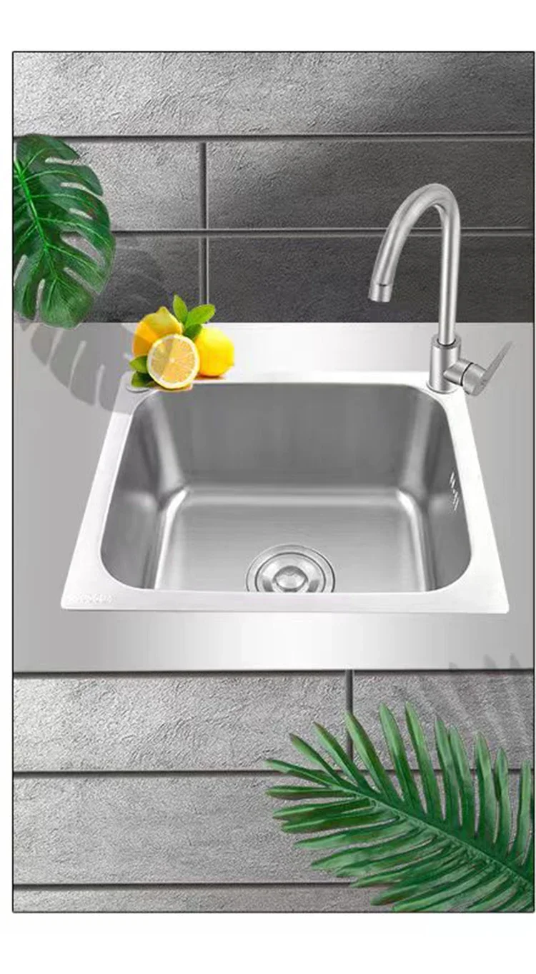 

Small RV Basin Sink with Integrated Hose,304 Stainless Steel,Easy To Maintain,Suitable for Campers and Trailers