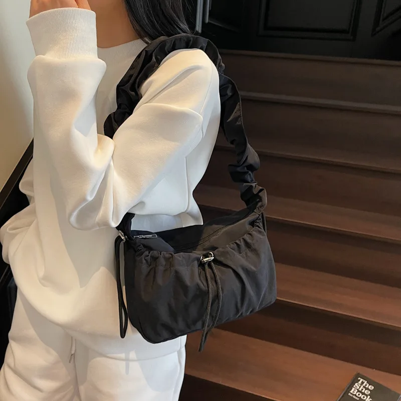 

Chic 2025 Minimalist Crossbody Bag for Women, Solid Color Top Handle Sling, Bag with Inner Pocket for Daily Use & Commuting​