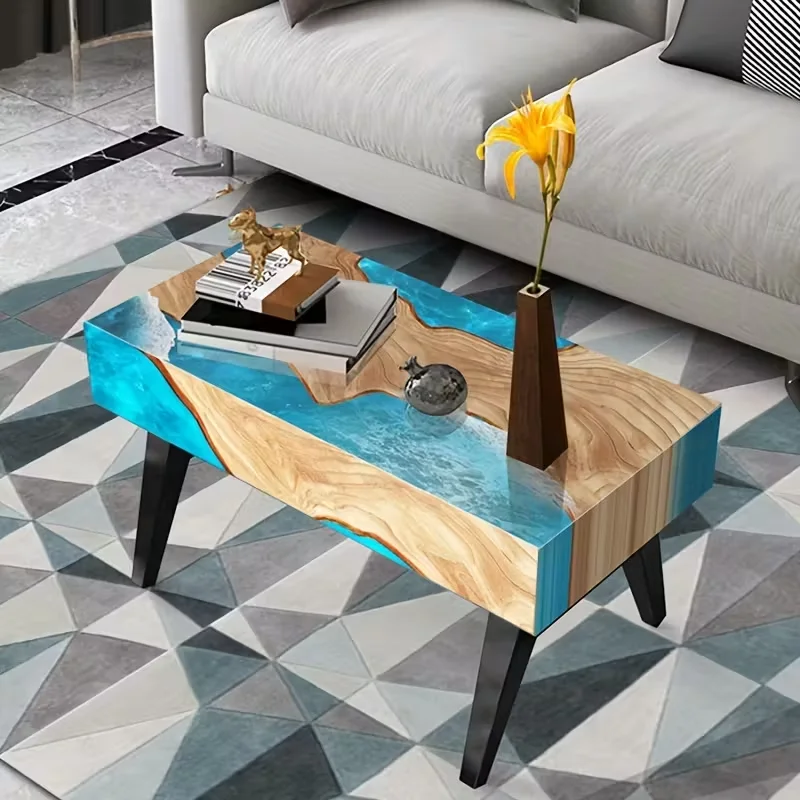 

Luxury Large Rectangle Silicone Mold - Perfect for Crafting Unique Epoxy Resin River Tables,Trays,Woodworking, and Coffee Tables