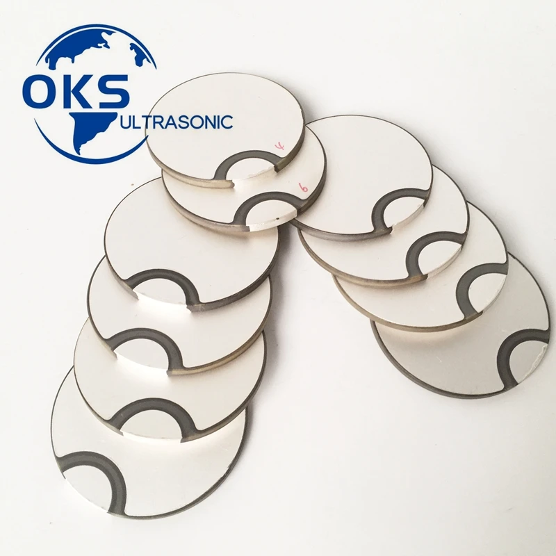 50x2mm Disk Piezo Ceramic Materials Positive And Negative On Both Sides 10Pcs/Lot