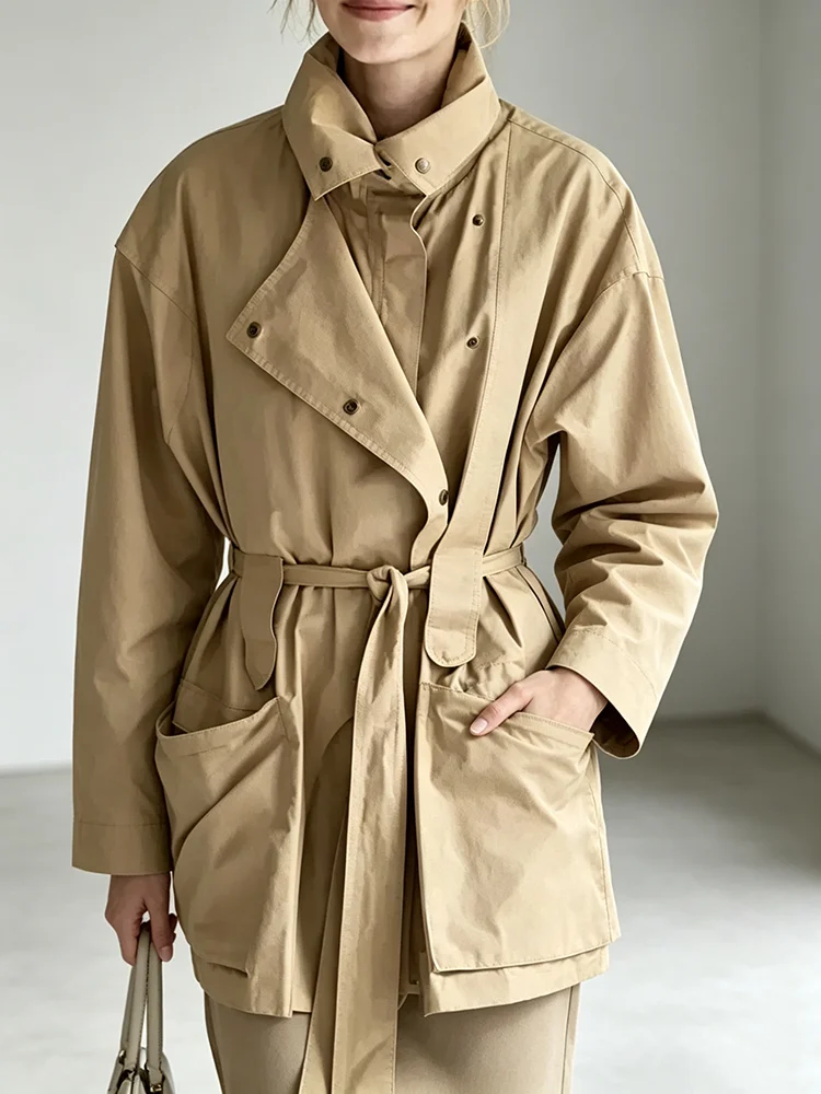 Women'S Fashion Utility Jacket - 2026 Autumn/Winter New Arrival: Asymmetric Placket