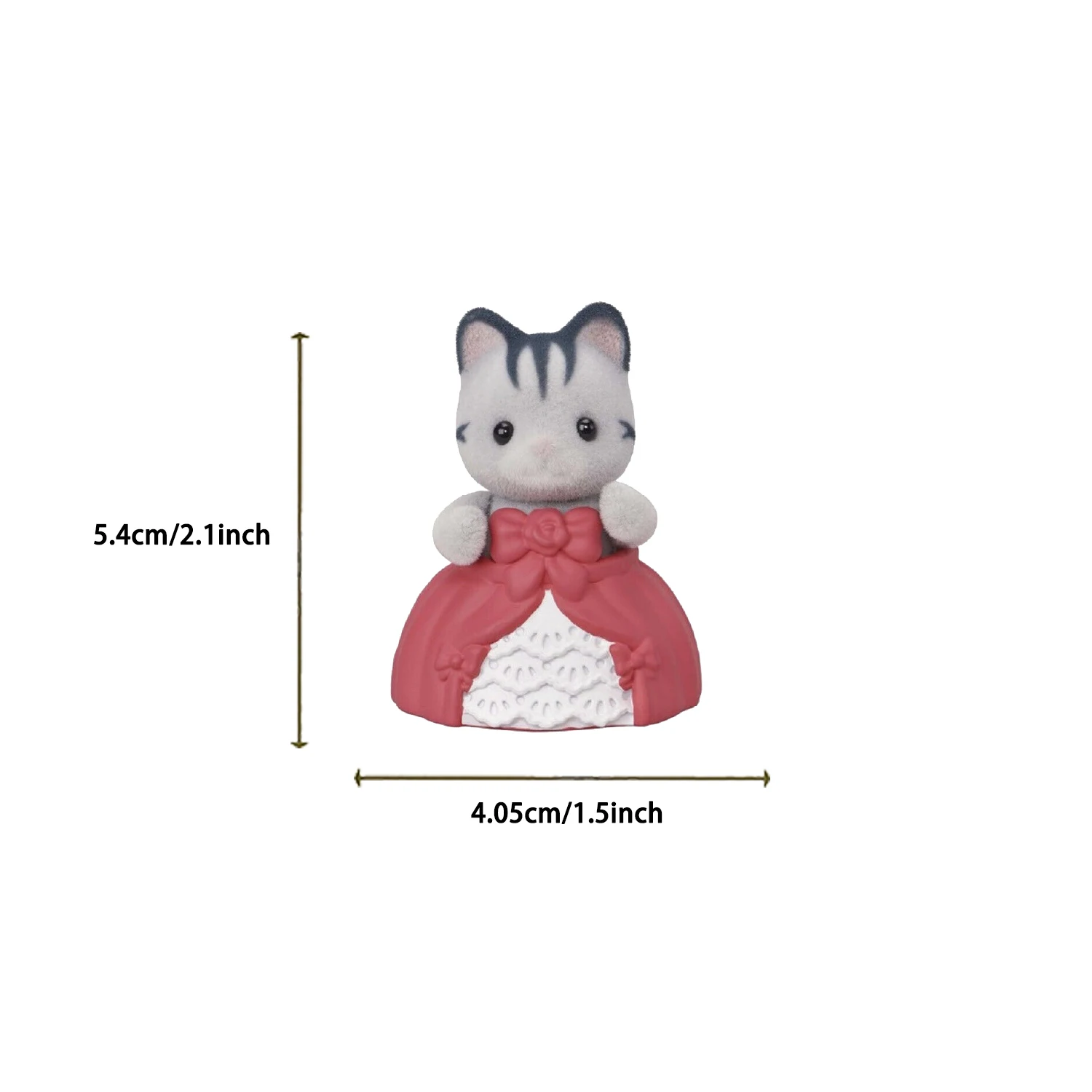 55 STKS Calico Critters Stickers Leuke Cartoon Mok Laptop Computer Bagage Decoratie Waterdichte Stickers