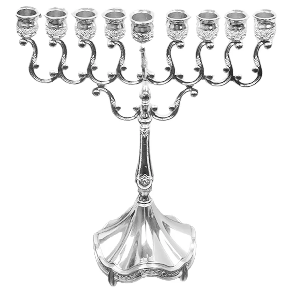

European Style Holder Retro Metal Candelabra For Wedding Party Centerpiece Decorative Tabletop Zinc Alloy Long