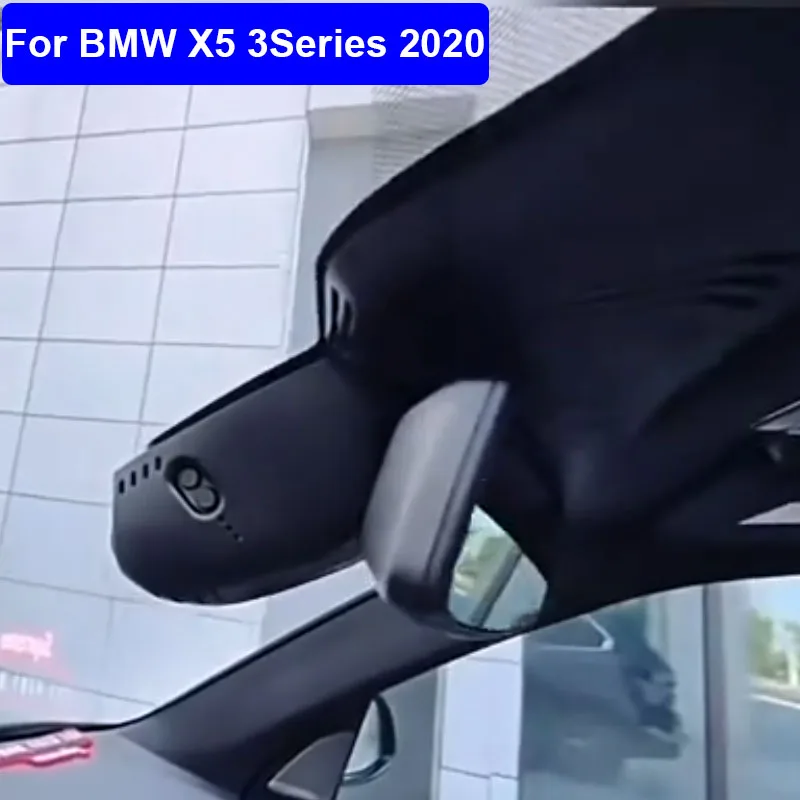4K HD Wifi Dash Camera For BMW X4 X5 X7 G07 3Series X6 M 2019 2020 2021, Plug and Play Installation Car DVR With APP Control