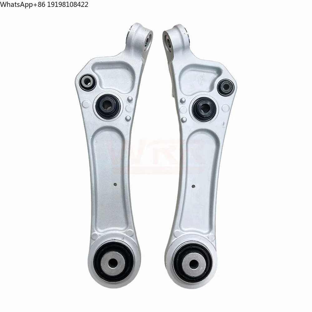 WRR T2R18864 T2R18865 Left and Right Front Lower Straight Control Arms for Jaguar XJ1995-97 CLASSIC X300/F-TYPE 2014/F-PACE 2016