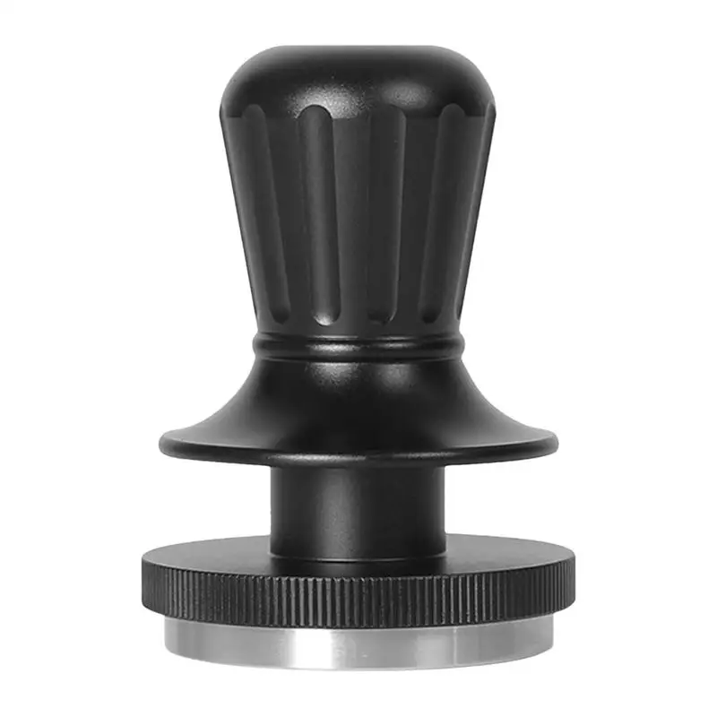 Tamper à café à pression constante avec poignée ergonomique, Impact de force constante, base en acier inoxydable, 51mm