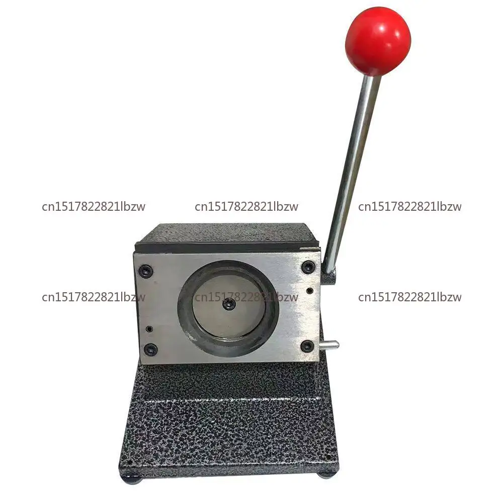 Round & shaped card cutter, for paper, PVC badges & medals