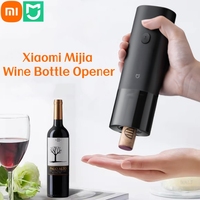 Original Xiaomi Mijia Electric Wine Opener Fast Automatic Bottle Opener With Foil Cutter For Wine Corkscrew Machine Kitchen Tool