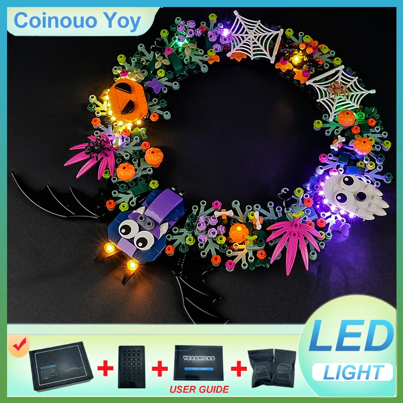 

Комплект высококачественных светодиодных фонарей для Lego 40825 (только светодиодный светильник, модель без блоков), прецизионный дизайн для идеальной посадки