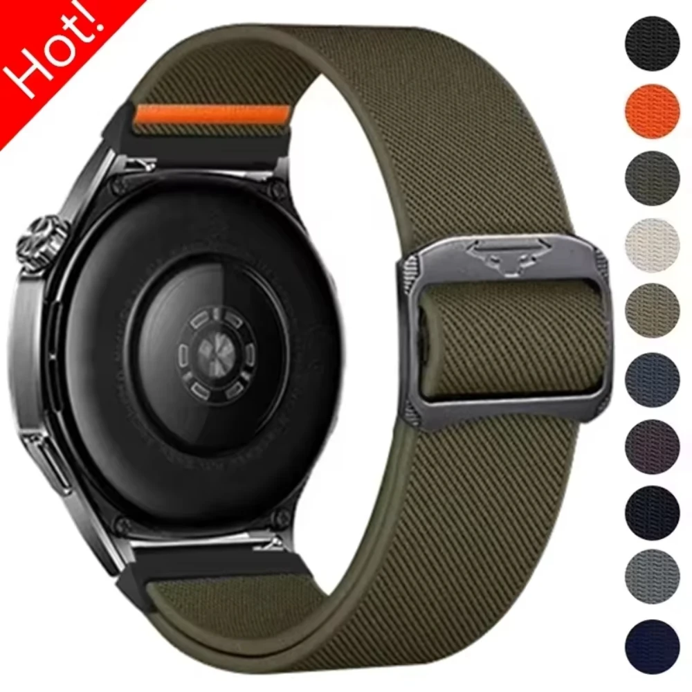 

Нейлоновый ремешок 20 22 мм для Garmin Venu 3 2, ремешки для часов Garmin Forerunner 570 265 255 165 Vivoactive 6 5 Venu Sq, эластичный браслет