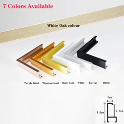 Custom Canvas Picture Metal Aluminum Frames for Oil Painting Artwork Wall Art Photo Posters Home Decor