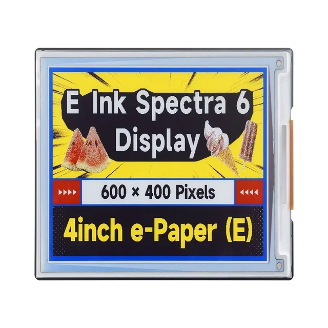 

Waveshare 4inch E Ink Spectra 6 (E6) Full color E-Paper Display