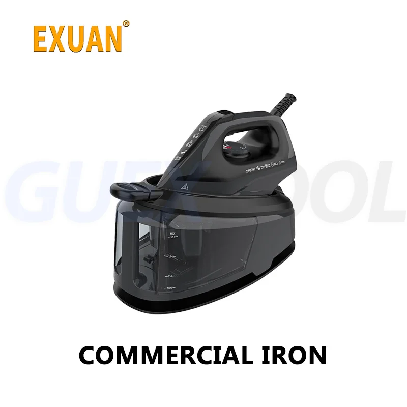 Mesin Setrika Komersial dengan Pengaturan Suhu Otomatis dan Pemutus Daya untuk Setrika Tirai di Toko Dry Cleaning