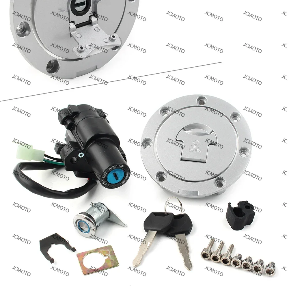 

Для Honda CB500 CB600F CBR250R CB 500 600F CBR 250R мотоцикл, переключатель зажигания, крышка топливного газа, набор ключей для замка сиденья