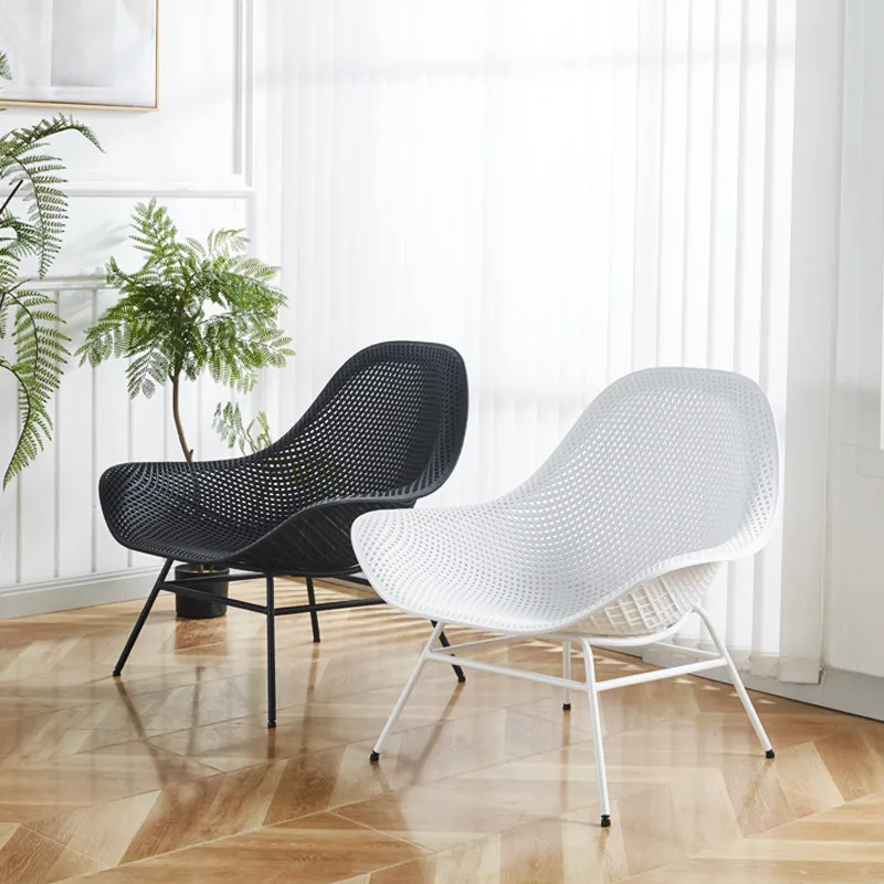 

Household sofa chair hollow recliner dining chair simple negotiation chair