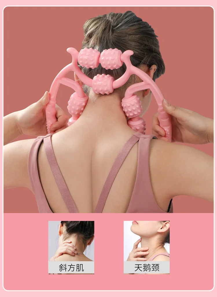 Neunrad-Kreismassagegerät für die Beine, Frische-Beine-Massage, Yoga, Wadenmassage-Roller, Muskelentspannung und -Formung – Detail 11