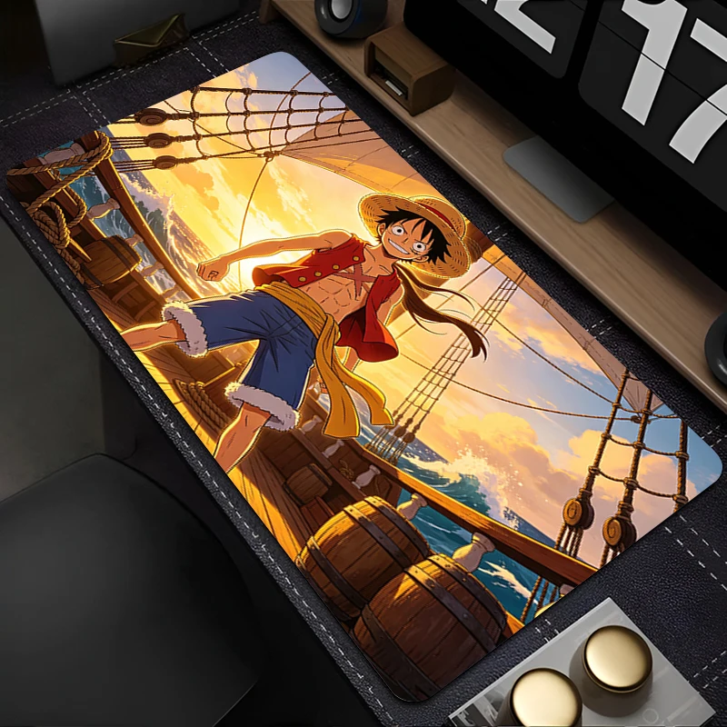 Hot Mouse Pad Anime one piece luffy Desk Mat Laptop Accessories Gaming Carpet Large Keyboard Mousepad Non-Slip Office Mouse Mats view 6