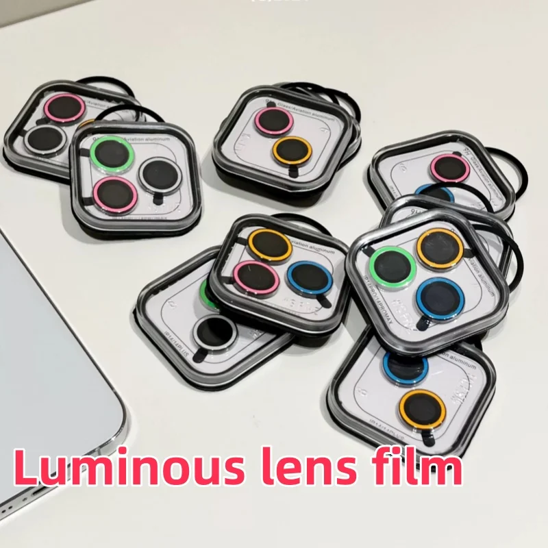 2-3Pcs Tempered Glass Camera Lens Protector Cover For 16 17 Pro Max 15 Plus 13 Mini 14Pro 16Plus Protection Phone Accessories