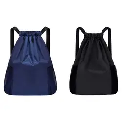 Sports Drawstring Backpack Sport Fitness Travel Outdoor Sackpack Women And Men Large Capacity Gym Swim Beach Bags Basketball Bag