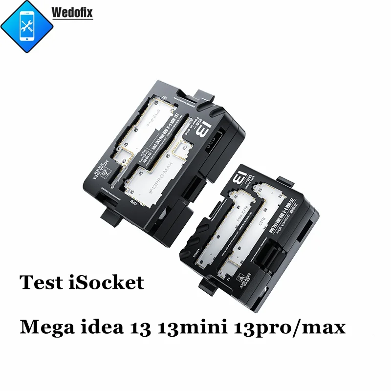 MEGA-IDEA iSocket Phone Motherboard Test Fixture Logic Board Test Socket Layered Testing Frame for iPhone 14 13 12 11 X Repair