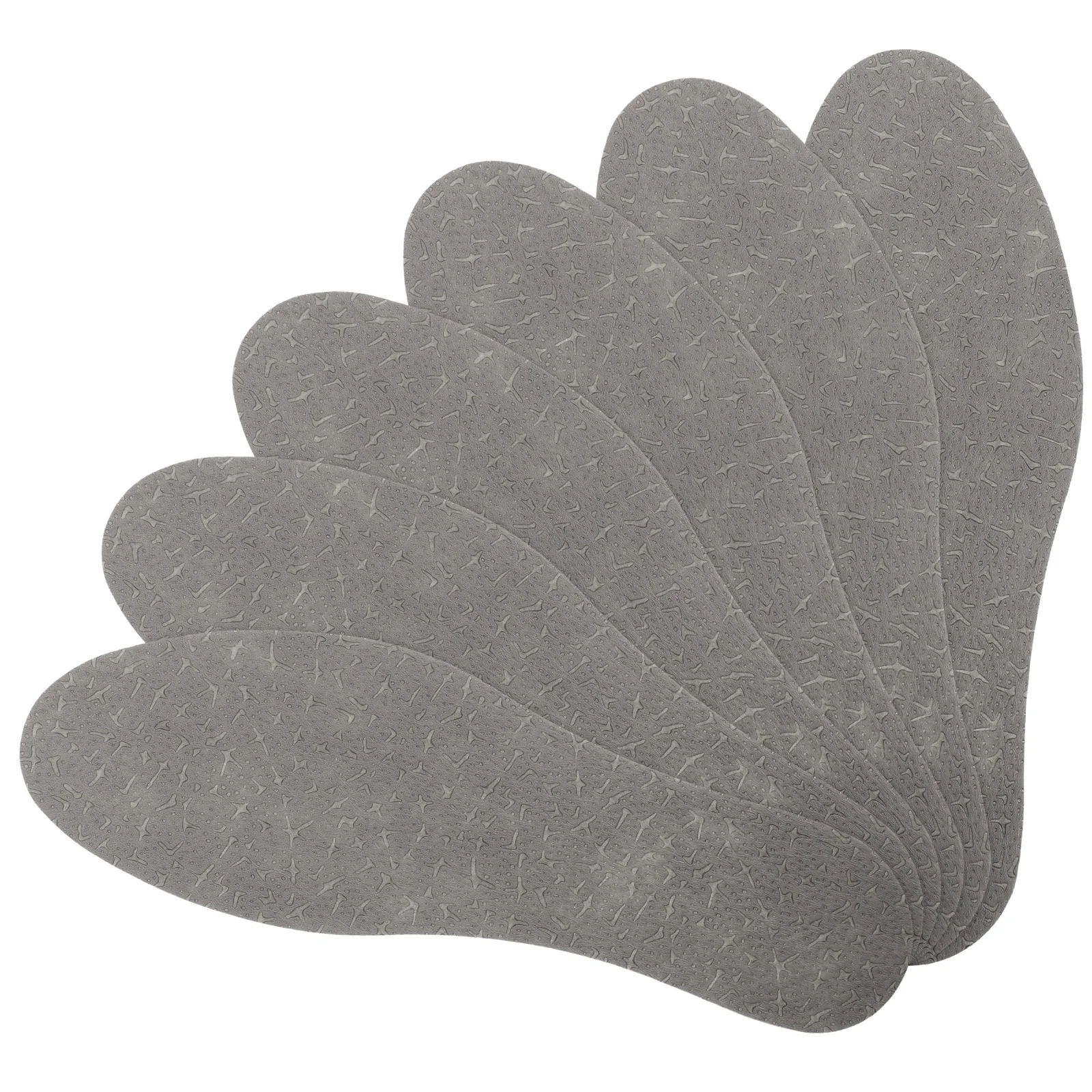 

3 Pairs Sweat-absorbing and Breathable Insole Boot Insoles for Men Comfort Warm Latex Non-woven Fabric Replacement Man