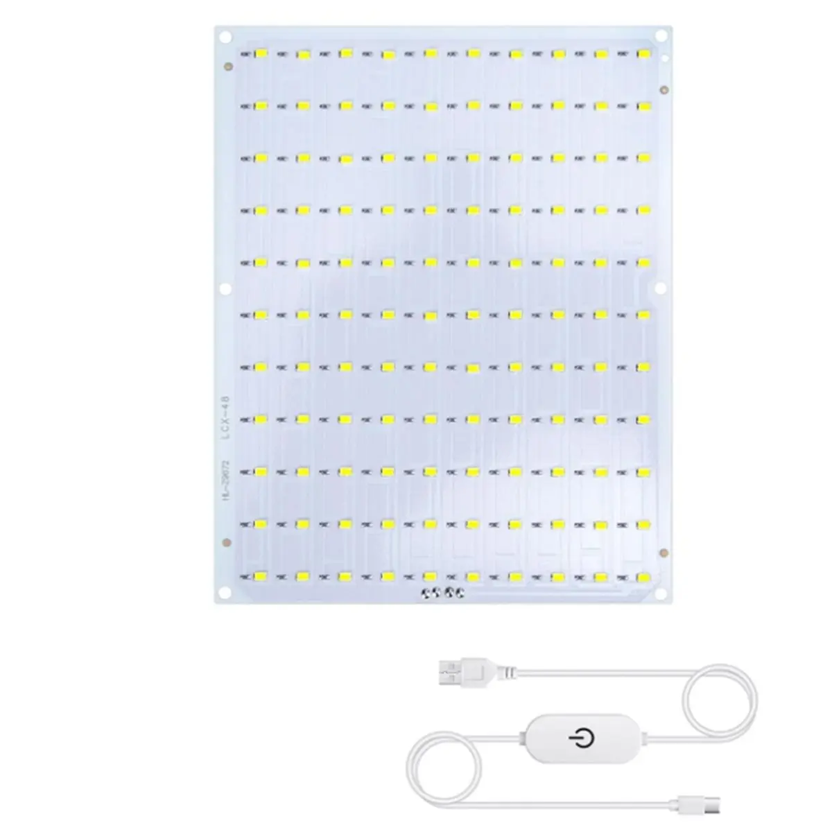 MALL LED Backlight Board Kit for Monochrome PETG PLA Filament 3D Printed Lithophanes,6500K White Light Kit 1 Pack