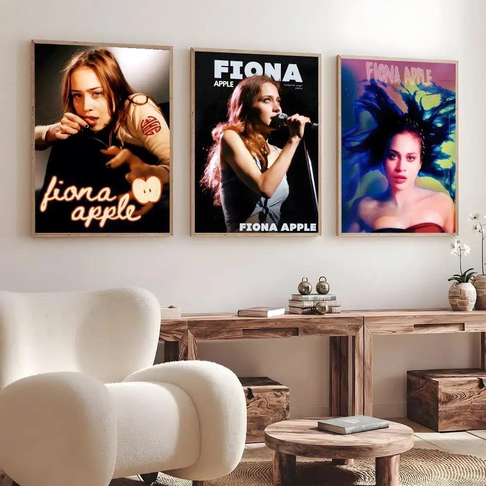 Singer Fiona Apple   Print Wall Art Pictures Canvas Painting Living Room Bedroom Home Decor Poster