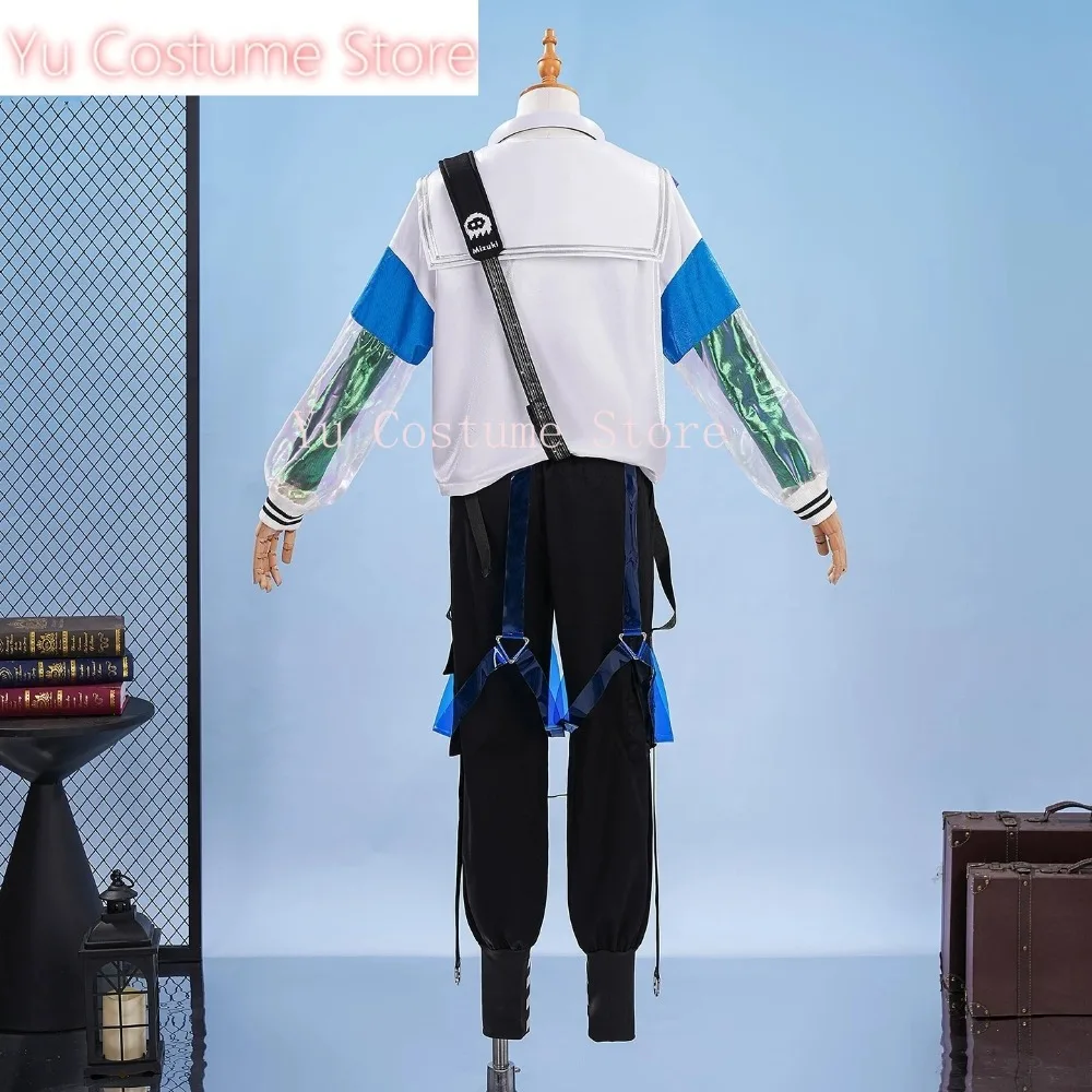 Disfraz Yu Arknights Mizuki, disfraz de estrella de la conquista, disfraz de Cosplay, juego Cos, uniforme de fiesta de Anime, ropa de rol para juego de Halloween