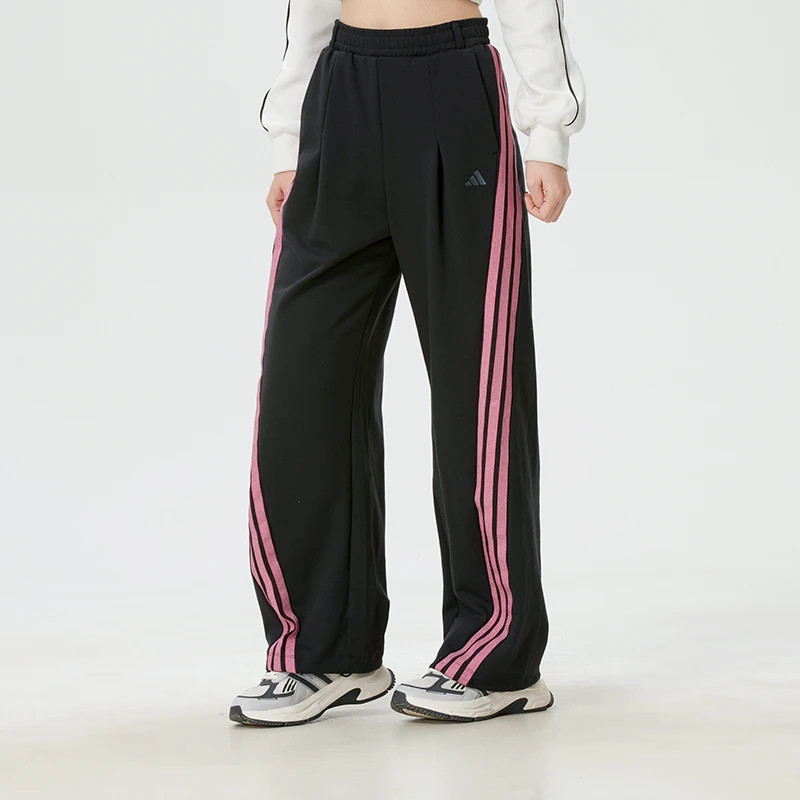 Adidas Women's Sports Pants Fitness Training Running Exercise Comfortable Breathable Knit Long Pants Ks2897