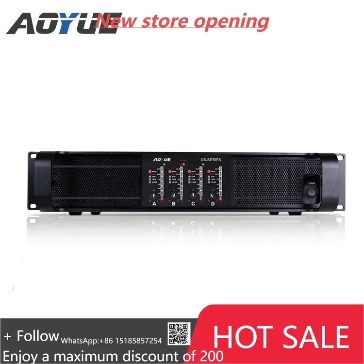 

Aoyue high power hifi amply class td DS-20Q power amplifier professional for stage
