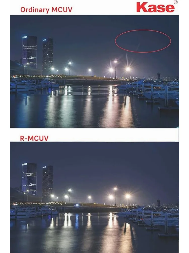 Kase Revolution 77mm Magnetic Shockproof R-MCUV Filter Anti-Ghosting Anti-Flare Low Reflection Optical Glass Incl 2 Adapters Con