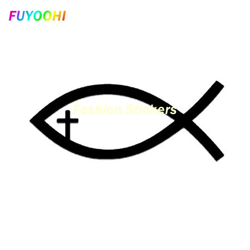 FUYOOHI Fashion Sticker Personalized Car Stickers for Jesus Lovers - Christian Glue Decals KK Animal Pattern