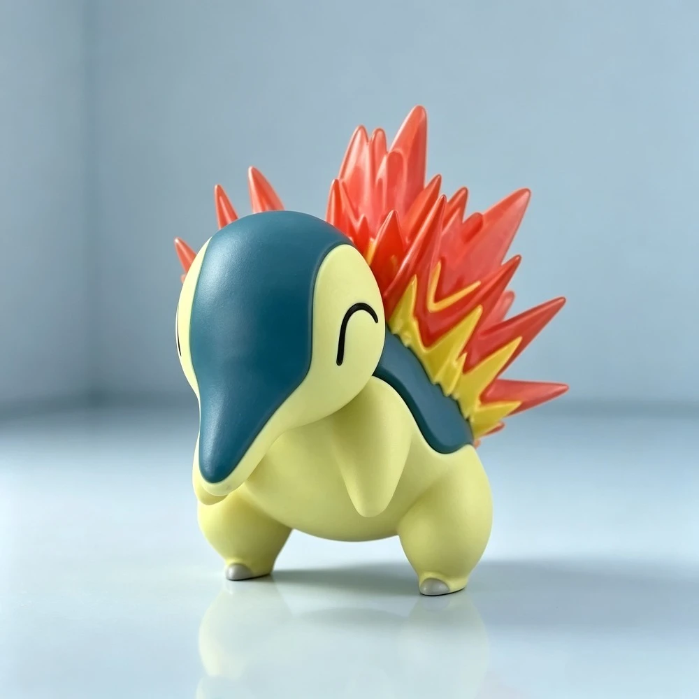 Anime Pokémon Figur Skala Weltweite Typhlosion-Gruppe Actionfiguren PVC-Statue Desktop-Sammlermodell Spielzeug Geschenke 2,5-9,5cm – Detail 6