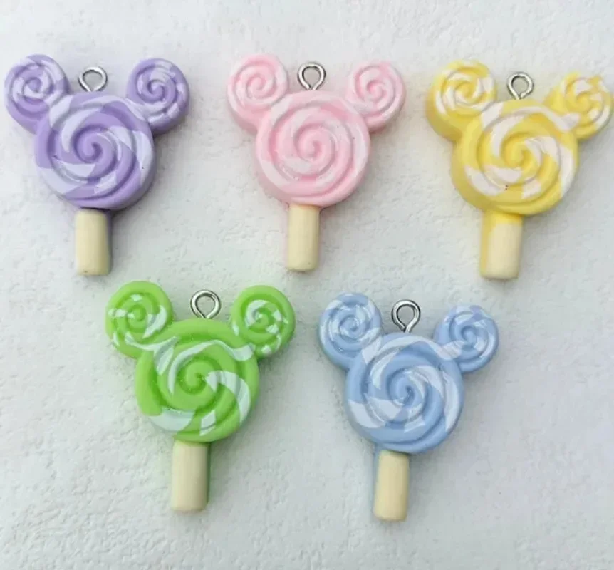 10Pcs Mixed Resin Charms Versatile Pendants For Handmade Earrings Bracelets DIY Jewelry Craft Accessories