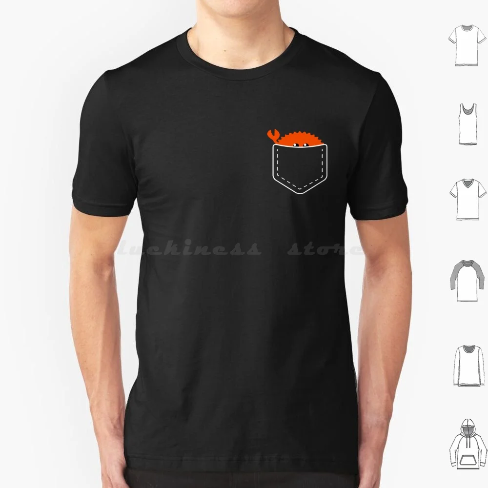 Linda lenguaje de programación de óxido Camiseta de algodón hombres mujeres DIY impresión óxido Rustlang Ferris cangrejo programación óxido programación codificación