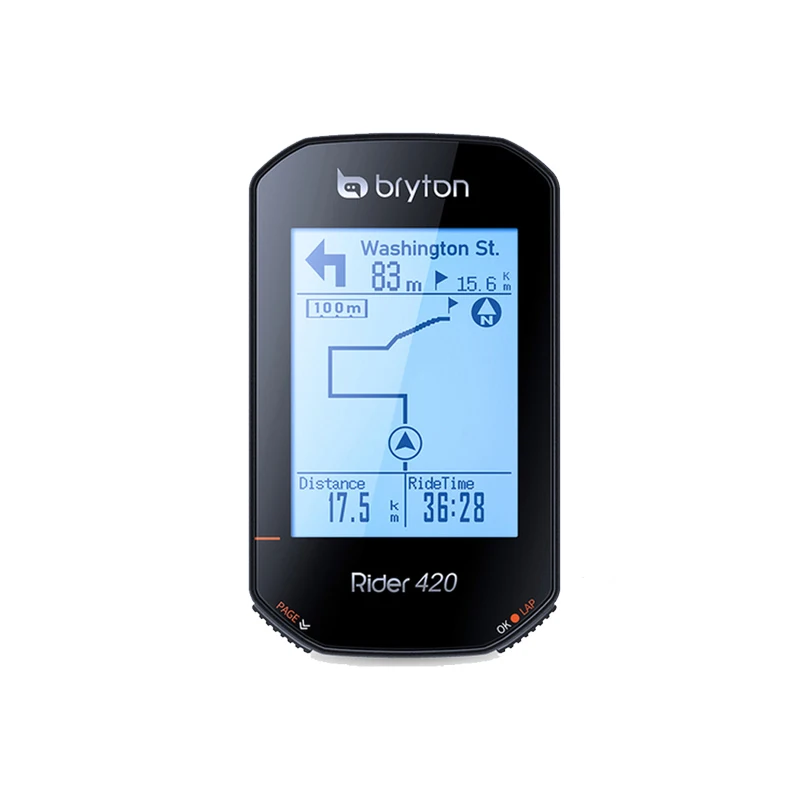 Bryton Rider 420 GPS komputer rowerowy rowerowy bezprzewodowy prędkościomierz cyfrowy mrówka + rowerowy licznik odległości do nawigacji po trasie