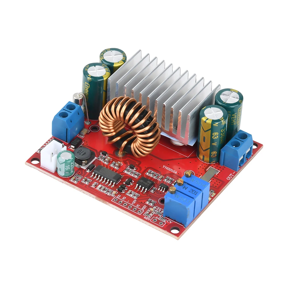 MPPT Solar Charging Module DC DC Step Up Converter Voltage Regulator LED Display 6-50V to 6-60V Boost Adapter